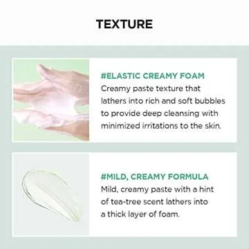 SKIN1004 Madagascar Centella Tea-Trica BHA Foam 4.22 fl.oz, 125ml, Professional Cleansing Care and Relief to Acne-Prone Skin