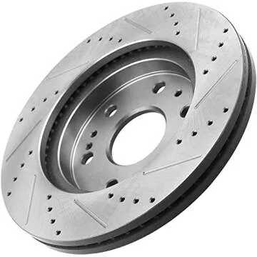 Geekstop Front Brake Rotors and Pads Kit Compatible with 2005-2018 Chevy Silverado 1500, 2008-2020 Chevy Tahoe, 2015-2019 Chevy Suburban, GMC Yukon XL, 2005-2018 GMC Sierra 1500, 2008-2020 GMC Yukon