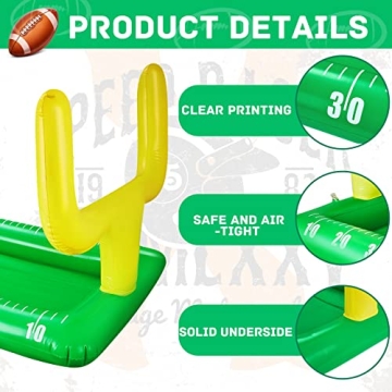 Inflatable Football Cooler Set for Sports Parties