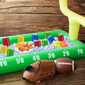 Inflatable Football Cooler Set for Sports Parties
