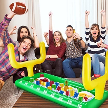 Inflatable Football Cooler Set for Sports Parties
