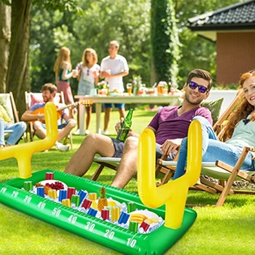 Inflatable Football Cooler Set for Sports Parties