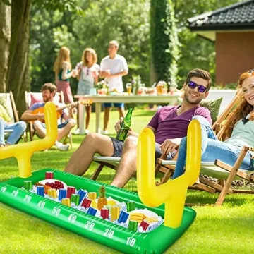 Inflatable Football Cooler Set for Sports Parties