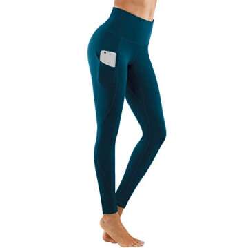 Lingswallow High Waist Yoga Pants with Pockets