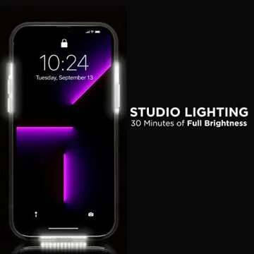 LuMee Halo Lighted Selfie Case for iPhone 13 Pro Max