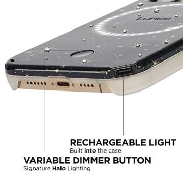 LuMee Halo Lighted Selfie Case for iPhone 13 Pro Max