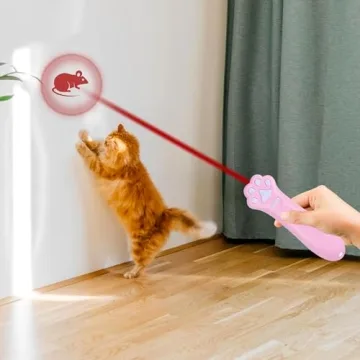 O'ANTOO Cat Dog Toy Interactive Wall Projector