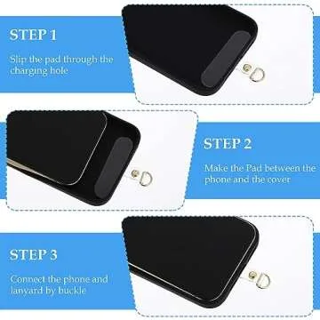 Simarro Phone Lanyard Patch Pad - Secure Your Smartphone