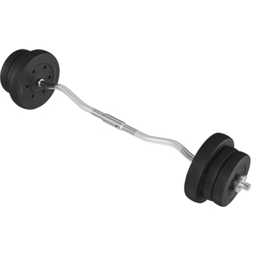 Yaheetech 55LB Barbell Weight Set for Home Workouts