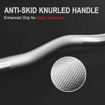 Yaheetech 55LB Barbell Weight Set for Home Workouts