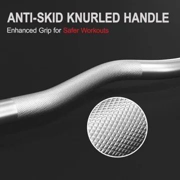 Yaheetech 55LB Barbell Weight Set for Home Workouts