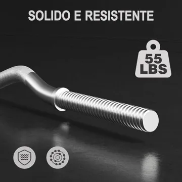 Yaheetech 55LB Barbell Weight Set for Home Workouts