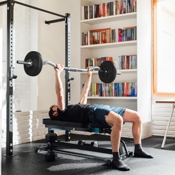 Yaheetech 55LB Barbell Weight Set for Home Workouts