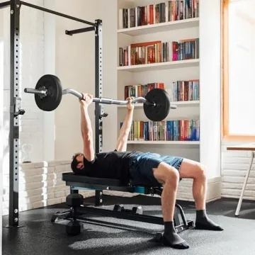 Yaheetech 55LB Barbell Weight Set for Home Workouts