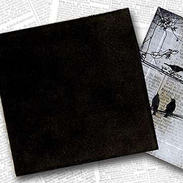 Amusement Park Rides 4 or 5 Inch Square Handmade Glass Coaster Set from Upcycled Dictionary page book art - WilD WorDz - Ridin' the Wordz