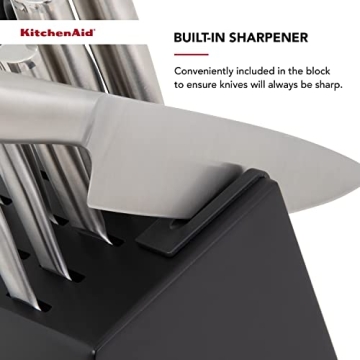 KitchenAid 14-Piece Knife Set with Built-in Sharpener
