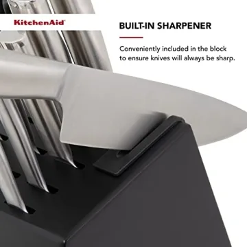KitchenAid 14-Piece Knife Set with Built-in Sharpener