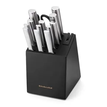 KitchenAid 14-Piece Knife Set with Built-in Sharpener