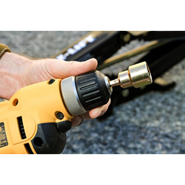 Camco Scissor Jack Drill Adapter - Effortless Setup Tool