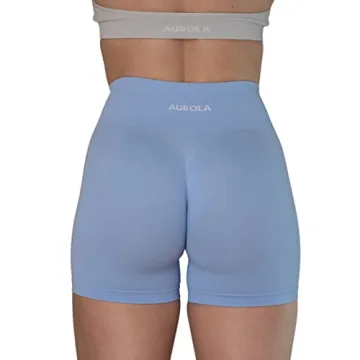 AUROLA Dream Collection Women Workout Shorts - Serenity Blue