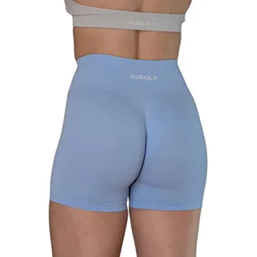AUROLA Dream Collection Women Workout Shorts - Serenity Blue