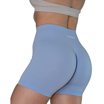 AUROLA Dream Collection Women Workout Shorts - Serenity Blue
