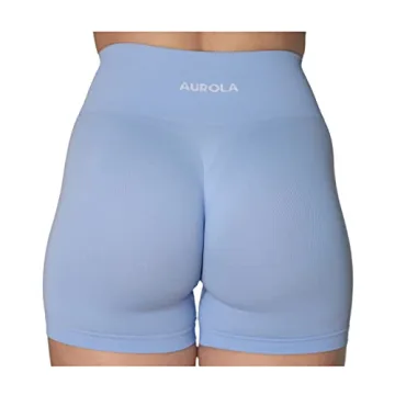 AUROLA Dream Collection Women Workout Shorts - Serenity Blue