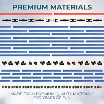 CHEERING PET Complete Deluxe Dog Agility Training Equipment Set, 2 Dog Jumps, Hurdle, Blind, 2 Standard Tunnels and 6 Weave Poles, Premium Dog Agility Exercise Set with Easy Fun Carry Case…