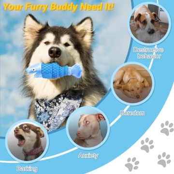 Durable Dog Toys for Large Aggressive Chewers - Squeaky