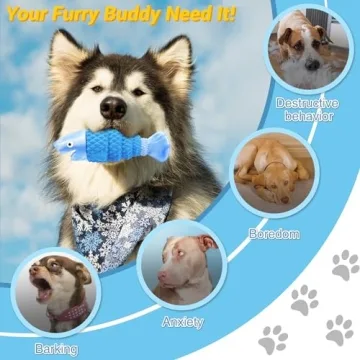 Durable Dog Toys for Large Aggressive Chewers - Squeaky