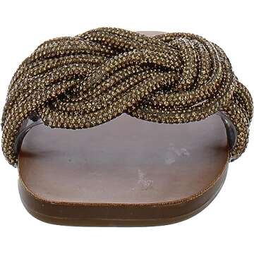 Steve Madden Women's Adore Sandal, Bronze, 7