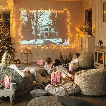 Keriqi Flat Bottom Popcorn Bags, 100 Pcs Paper Popcorn Bags for Family Movie Night Baseball Themed Carnival Christmas Birthday Party