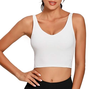 Lemedy Women's Stylish Longline Sports Bra for Fitness