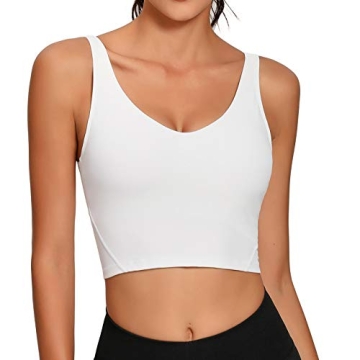 Lemedy Women's Stylish Longline Sports Bra for Fitness