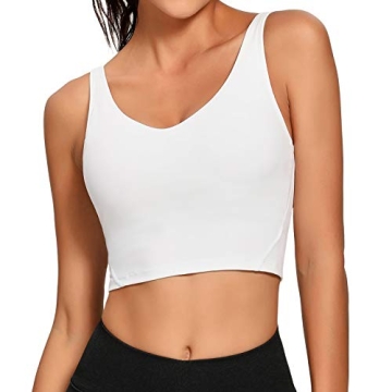 Lemedy Women's Stylish Longline Sports Bra for Fitness