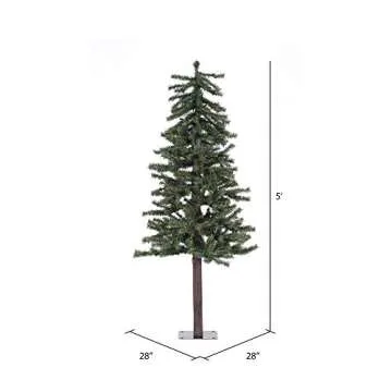 Vickerman 5' Natural Alpine Artificial Christmas Tree