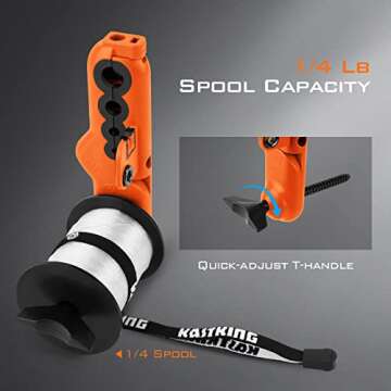KastKing Radius KutR™ Line Spooler with Built-in Cutter