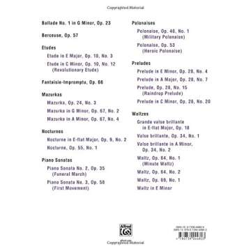 Simply Chopin: The Music of Frédéric Chopin -- 25 of His Piano Masterpieces (Simply Series)