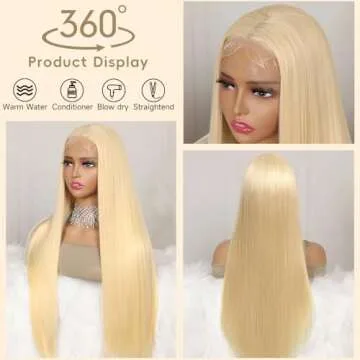 Mululi 30 Inch 613 Lace Front Wig - Human Hair Beauty Made Effortless