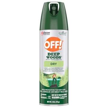 OFF! Deep Woods Insect Repellent Aerosol for Outdoor Protection