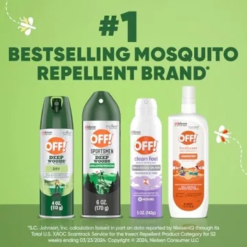 OFF! Deep Woods Insect Repellent Aerosol for Outdoor Protection