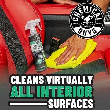 Chemical Guys SPI23416 Total Interior Cleaner and Protectant, New Car Smell, (Safe for Cars, Trucks, SUVs, Jeeps, RVs & More) 16 fl oz (Pack of 2)