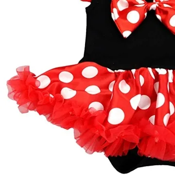 Baby Girls 1st Halloween Birthday Outfit Set - 3pcs