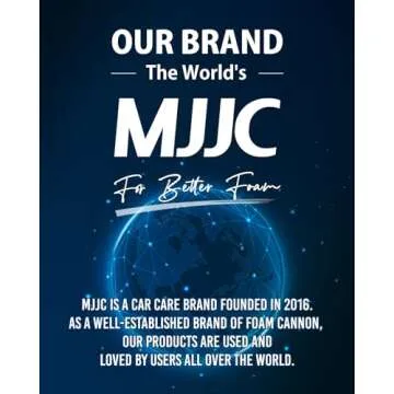 MJJC Foam Cannon Pro V2.0 for Thick Snow Foam Cleaning