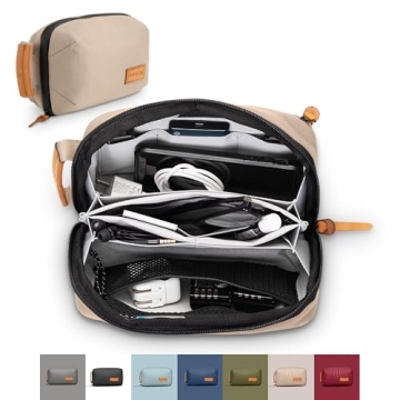 Premium Travel Tech Bag - Organized & Stylish Travel Pouch