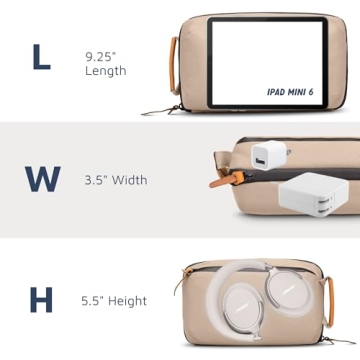 Stylish & Organized Travel Tech Bag for All