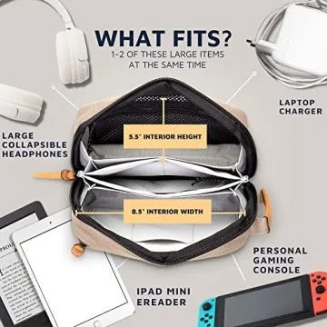 Stylish & Organized Travel Tech Bag for All