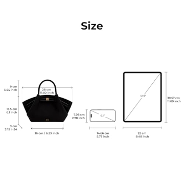 Stylish JW PEI Women's Mini Tote Bag in Black