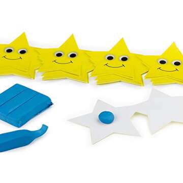 Hygloss Blue HangTak Putty - 2 oz. Removable & Reusable Poster and Picture Mounting Putty, Wall-Safe Sticky Tack for Home, Classroom & Office Use