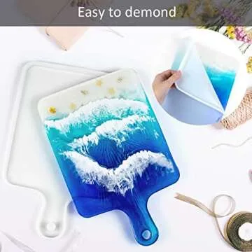 Craft Stunning Trays with IKEPAHOK Resin Silicone Molds